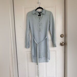 Forever21 denim dress with sleeves Size S